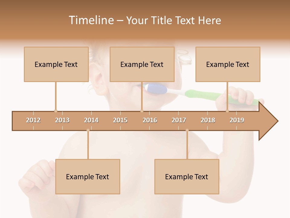 Portrait Joy Boy PowerPoint Template