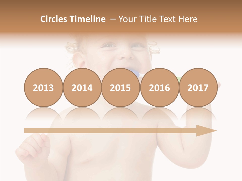 Portrait Joy Boy PowerPoint Template