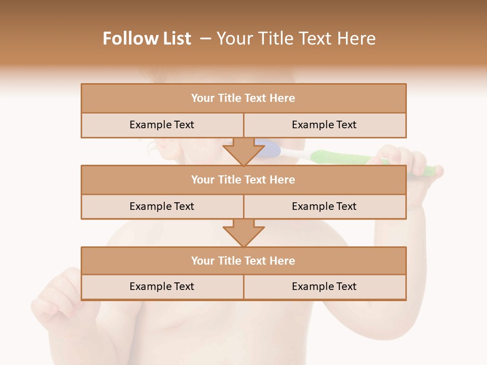 Portrait Joy Boy PowerPoint Template