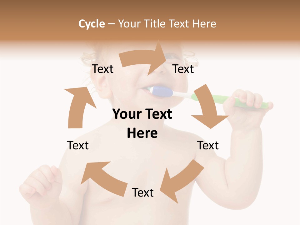 Portrait Joy Boy PowerPoint Template