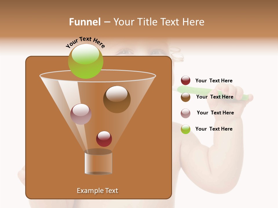 Portrait Joy Boy PowerPoint Template