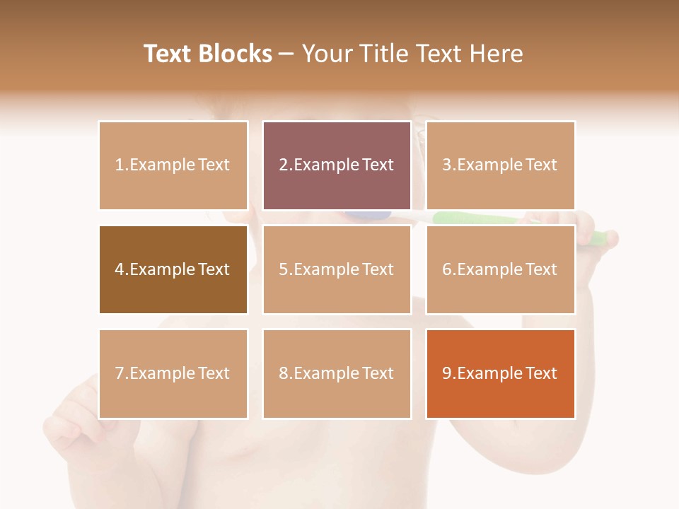 Portrait Joy Boy PowerPoint Template