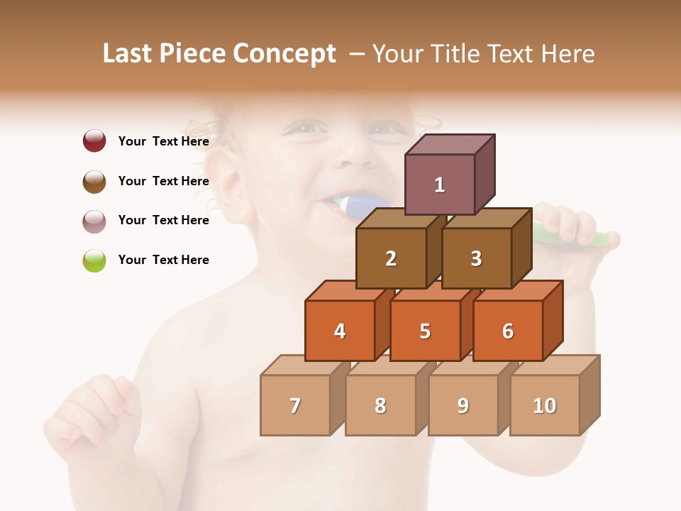 Portrait Joy Boy PowerPoint Template