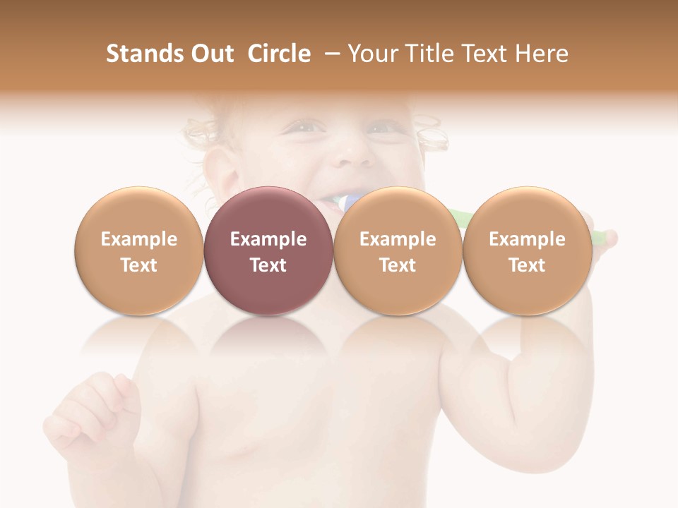 Portrait Joy Boy PowerPoint Template