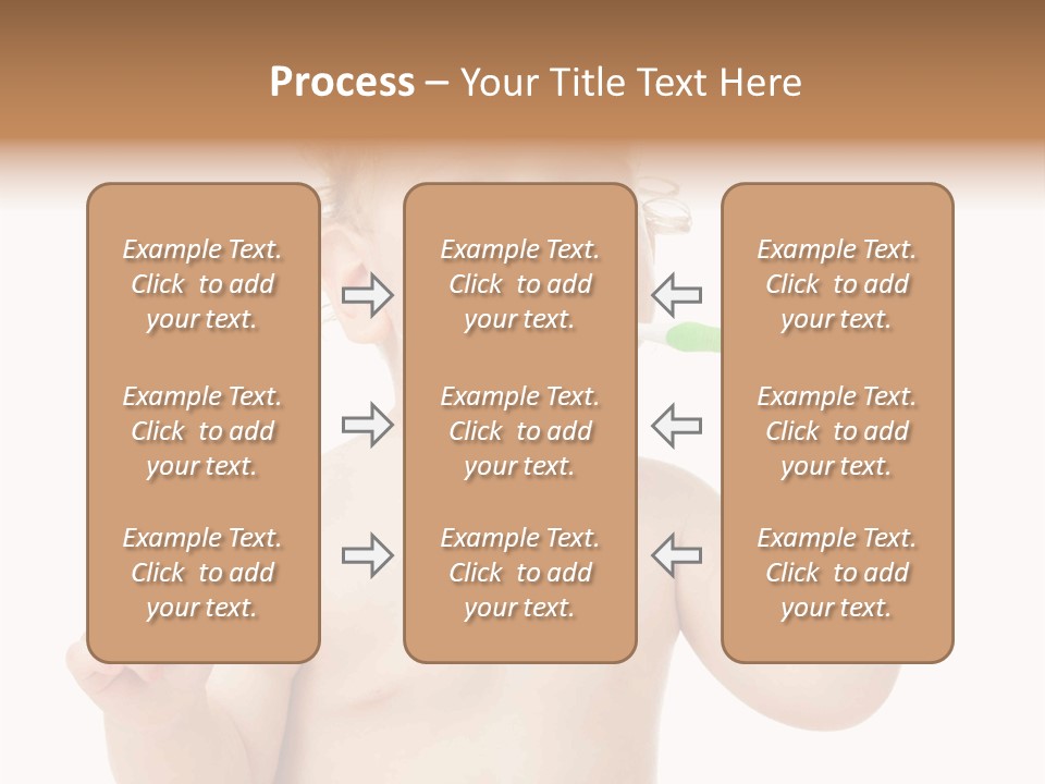 Portrait Joy Boy PowerPoint Template