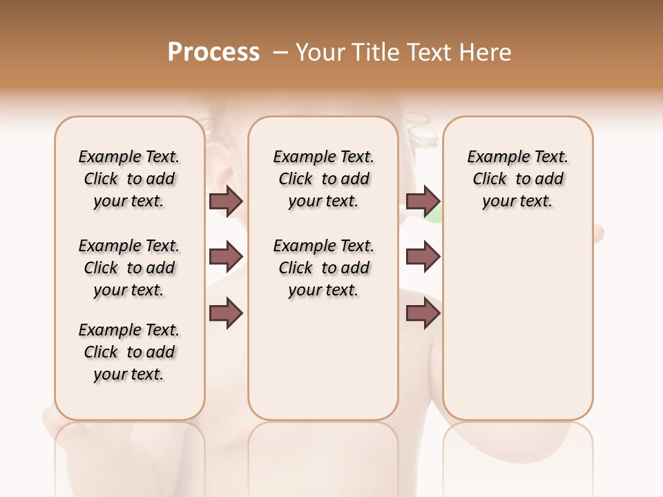 Portrait Joy Boy PowerPoint Template