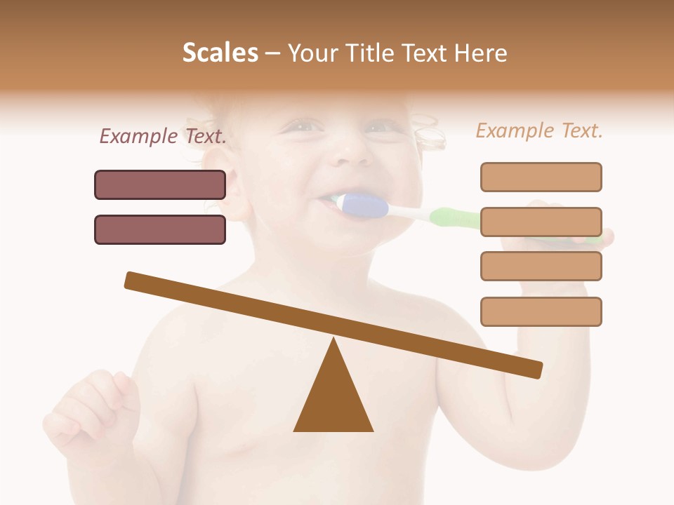 Portrait Joy Boy PowerPoint Template