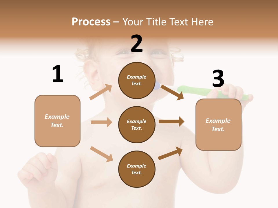 Portrait Joy Boy PowerPoint Template