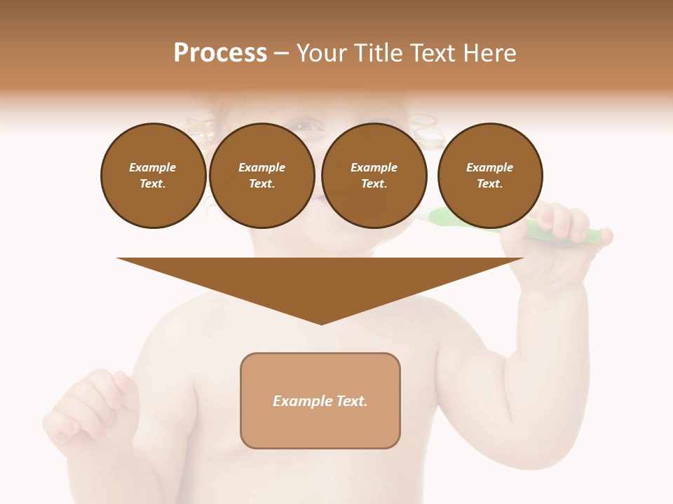 Portrait Joy Boy PowerPoint Template