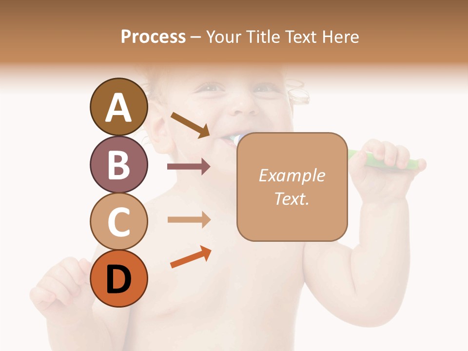 Portrait Joy Boy PowerPoint Template