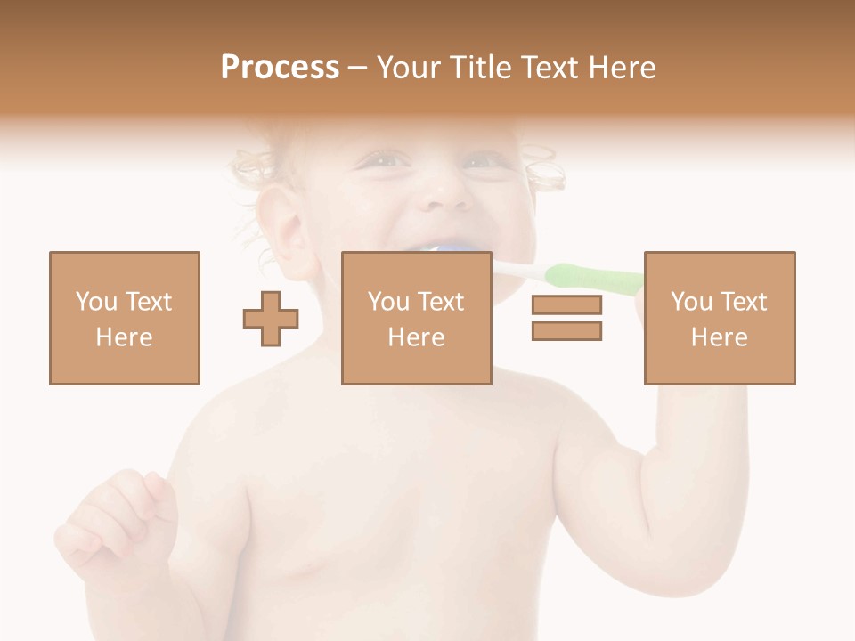 Portrait Joy Boy PowerPoint Template