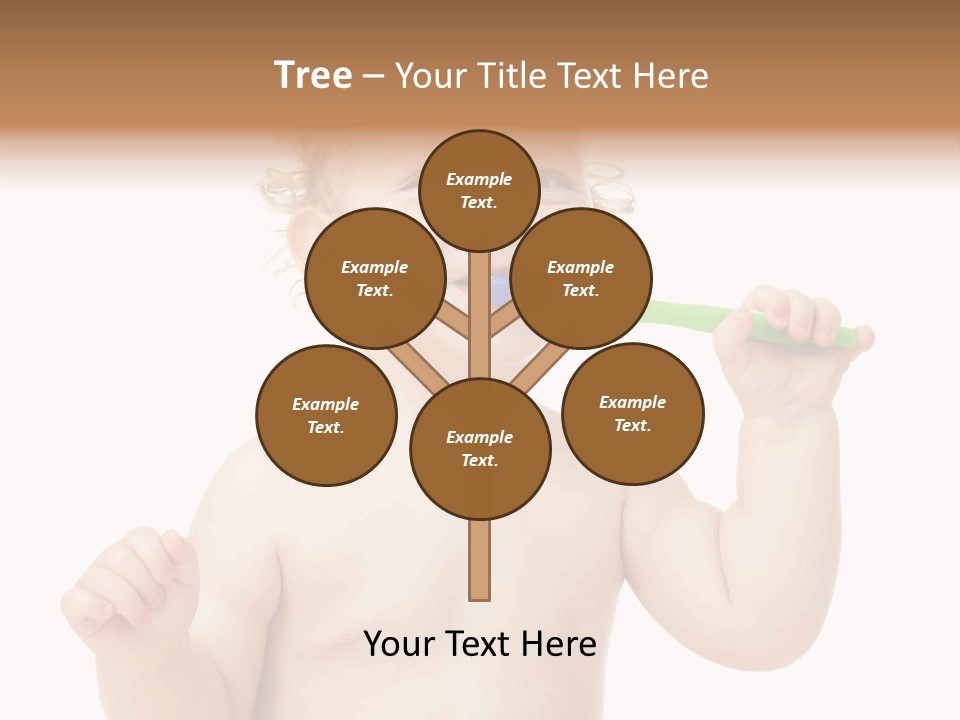 Portrait Joy Boy PowerPoint Template