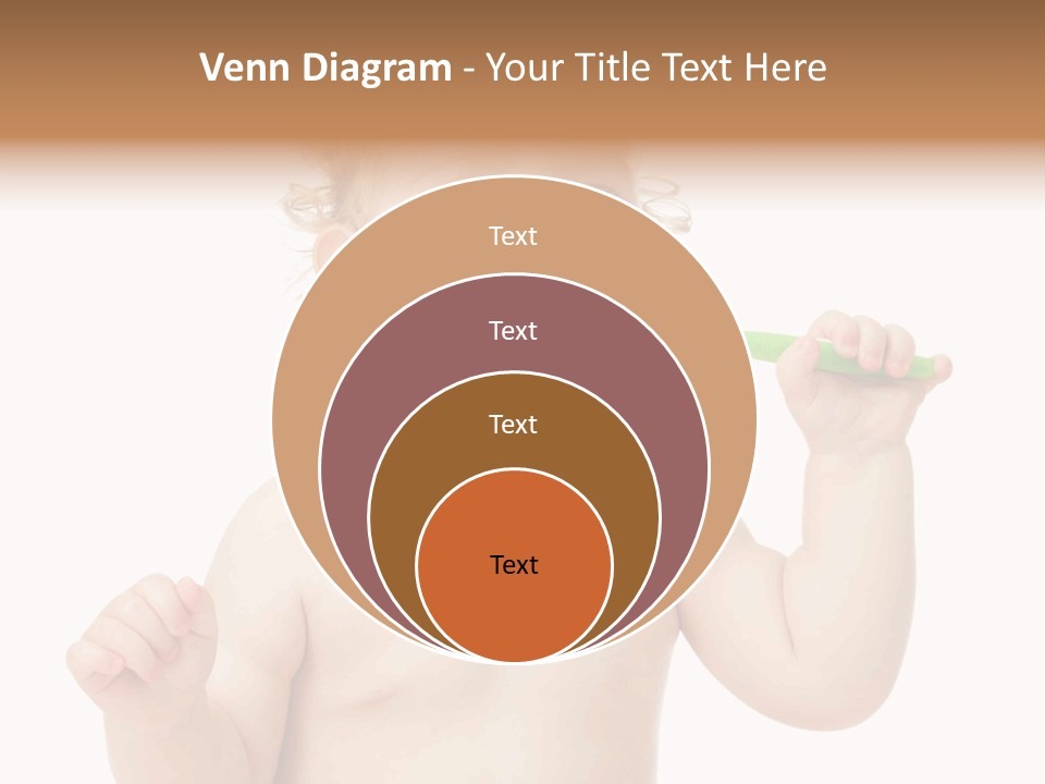 Portrait Joy Boy PowerPoint Template
