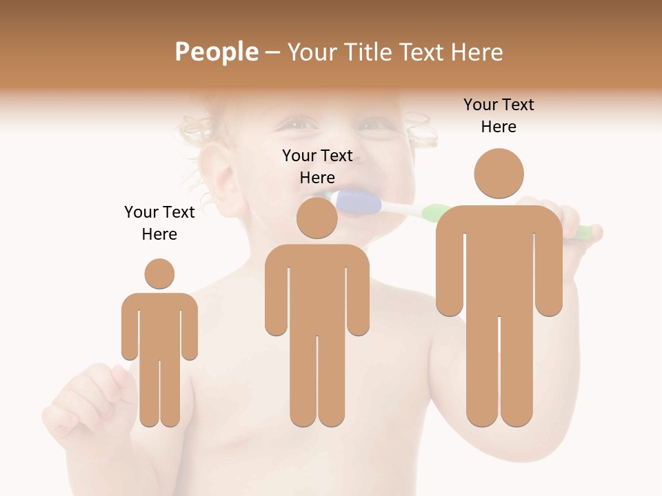 Portrait Joy Boy PowerPoint Template