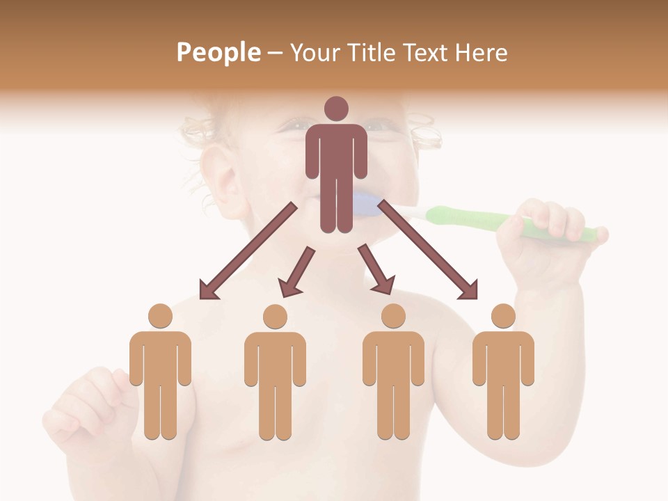 Portrait Joy Boy PowerPoint Template