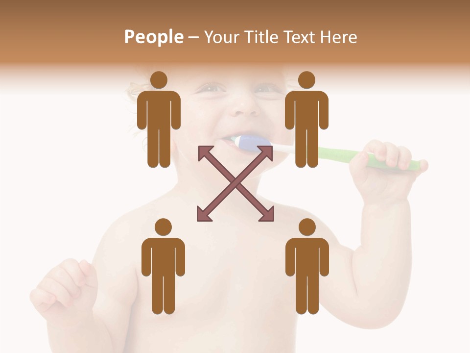 Portrait Joy Boy PowerPoint Template