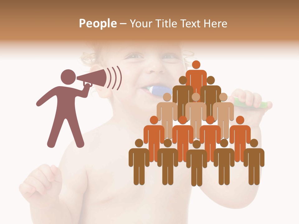 Portrait Joy Boy PowerPoint Template