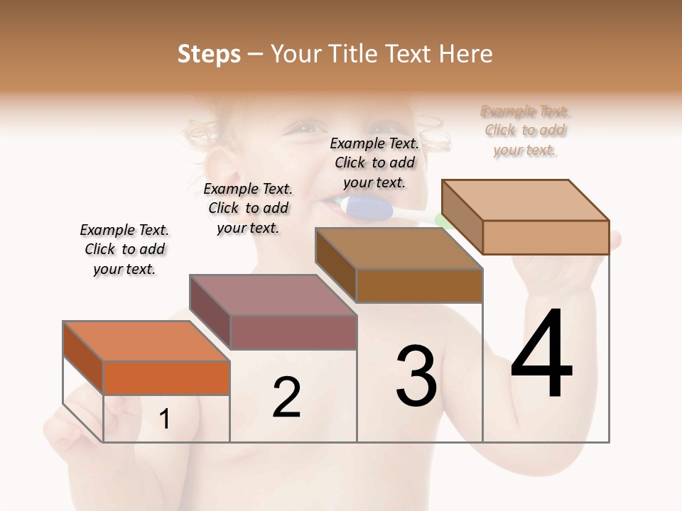 Portrait Joy Boy PowerPoint Template