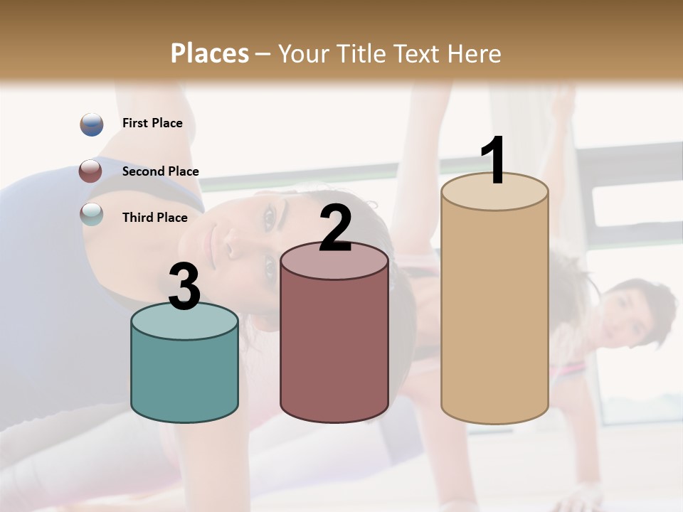 Healthy Smile Fitness PowerPoint Template