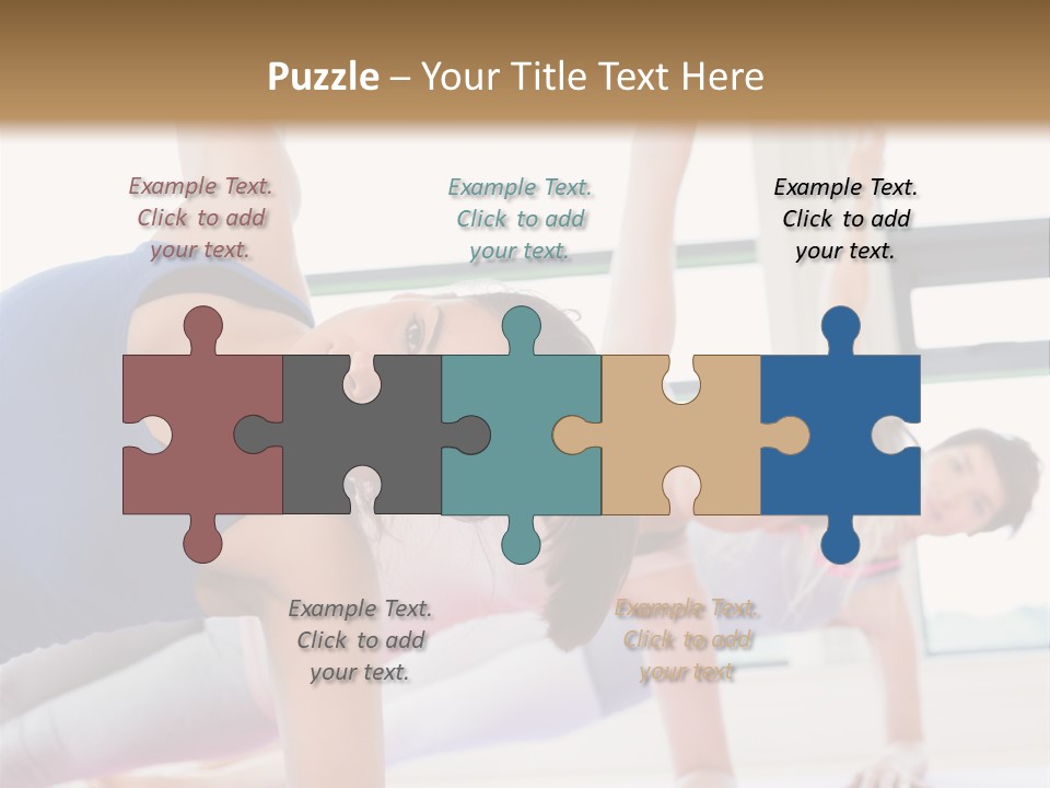 Healthy Smile Fitness PowerPoint Template