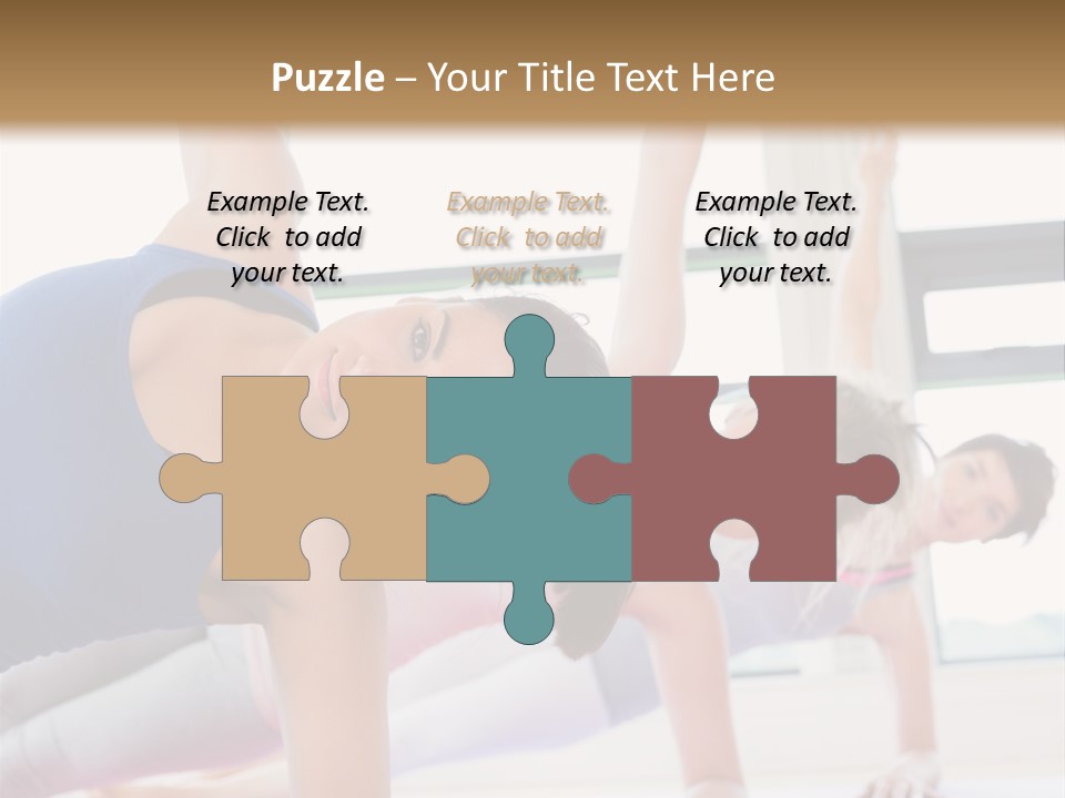 Healthy Smile Fitness PowerPoint Template