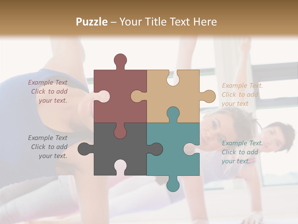 Healthy Smile Fitness PowerPoint Template