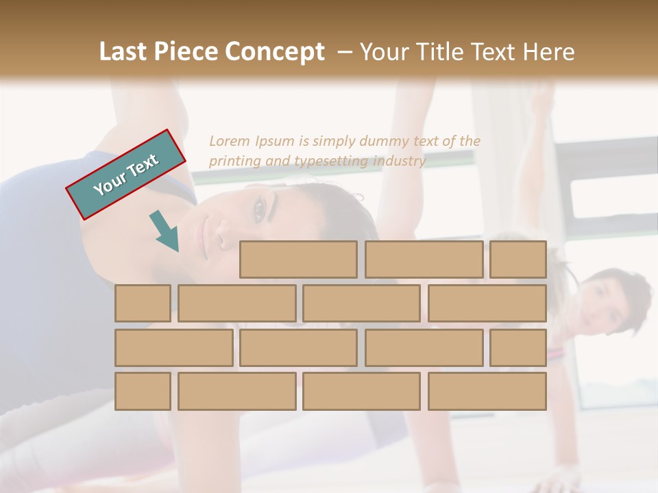 Healthy Smile Fitness PowerPoint Template