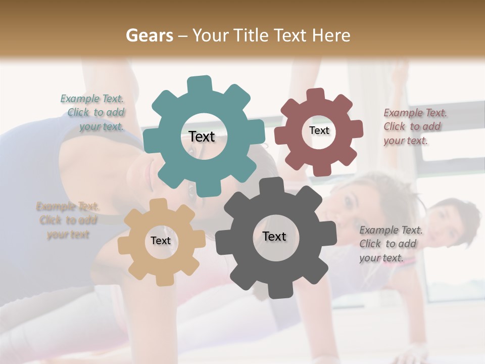 Healthy Smile Fitness PowerPoint Template