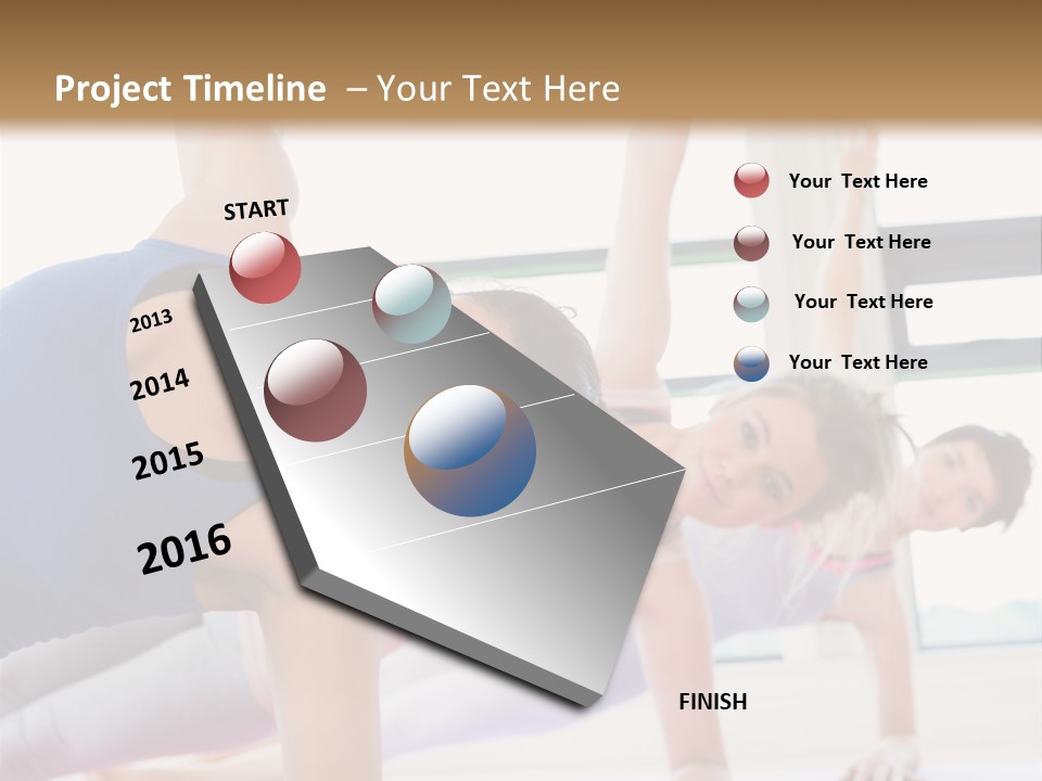 Healthy Smile Fitness PowerPoint Template