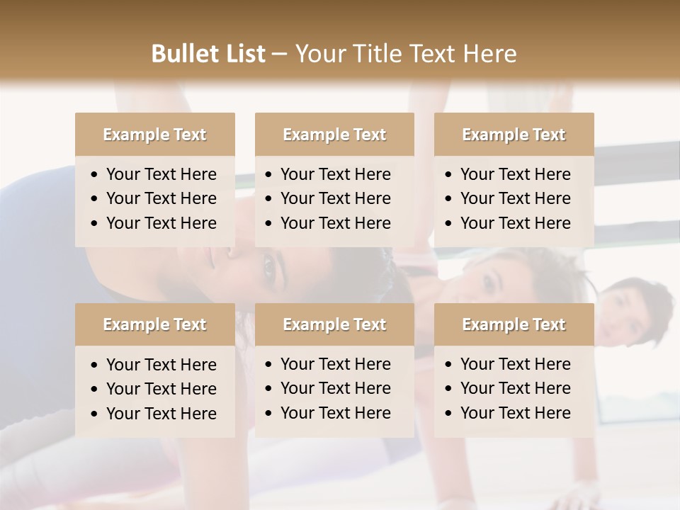 Healthy Smile Fitness PowerPoint Template