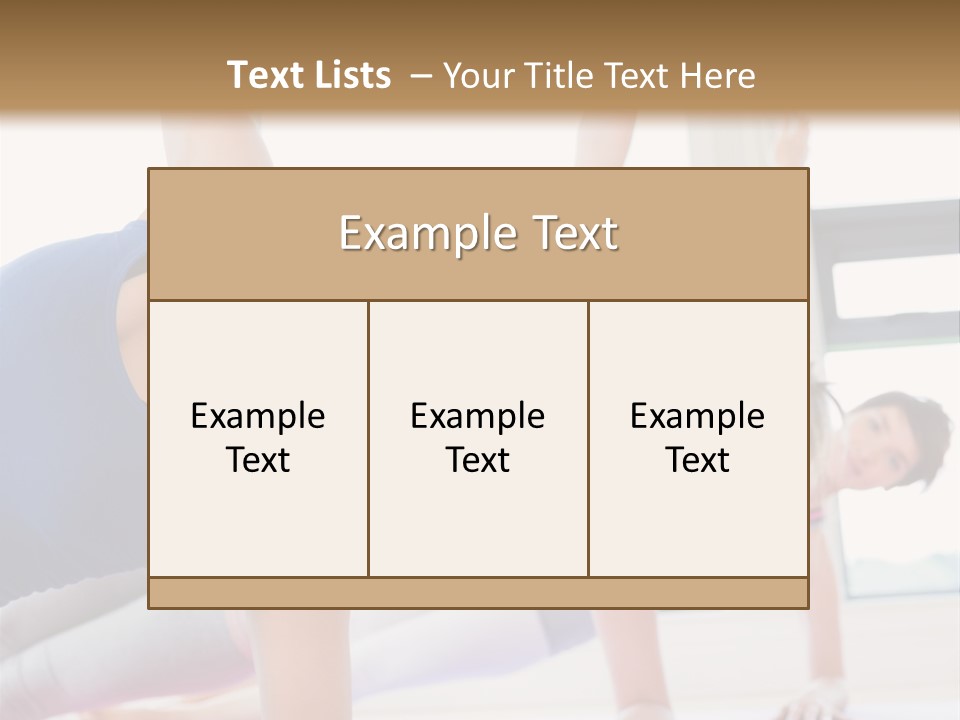 Healthy Smile Fitness PowerPoint Template
