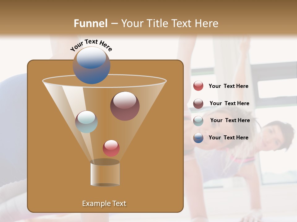 Healthy Smile Fitness PowerPoint Template