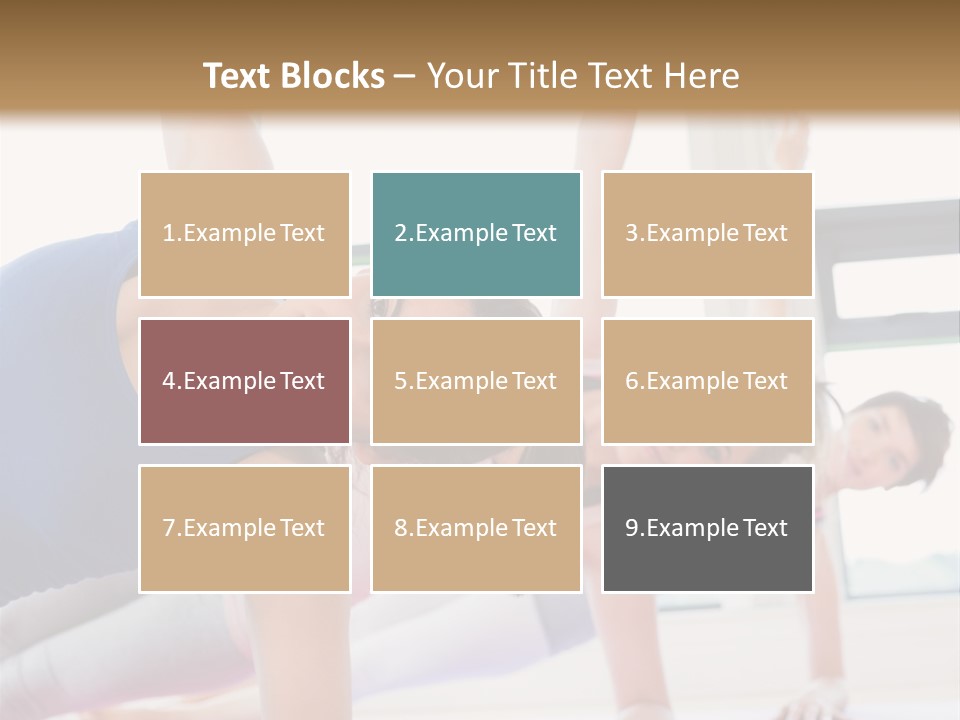 Healthy Smile Fitness PowerPoint Template