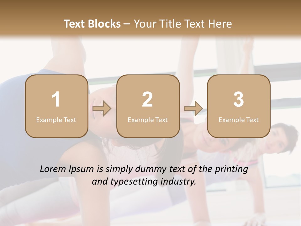 Healthy Smile Fitness PowerPoint Template
