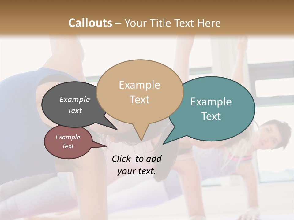 Healthy Smile Fitness PowerPoint Template