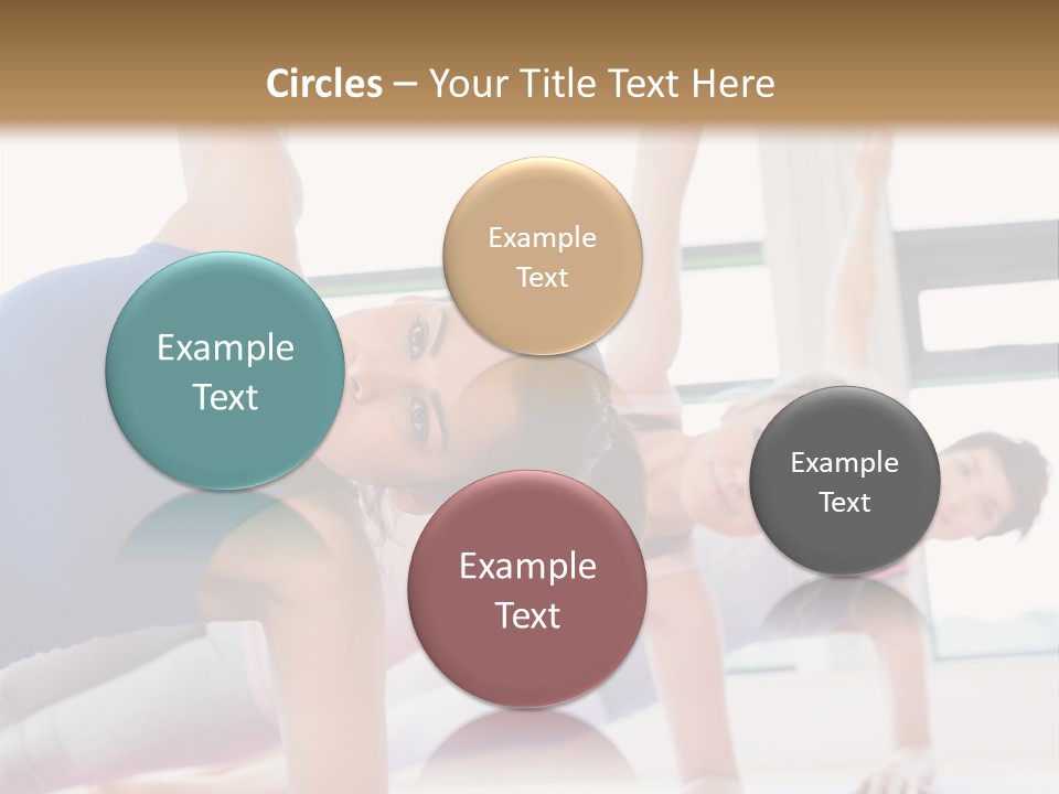 Healthy Smile Fitness PowerPoint Template