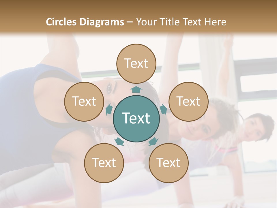 Healthy Smile Fitness PowerPoint Template