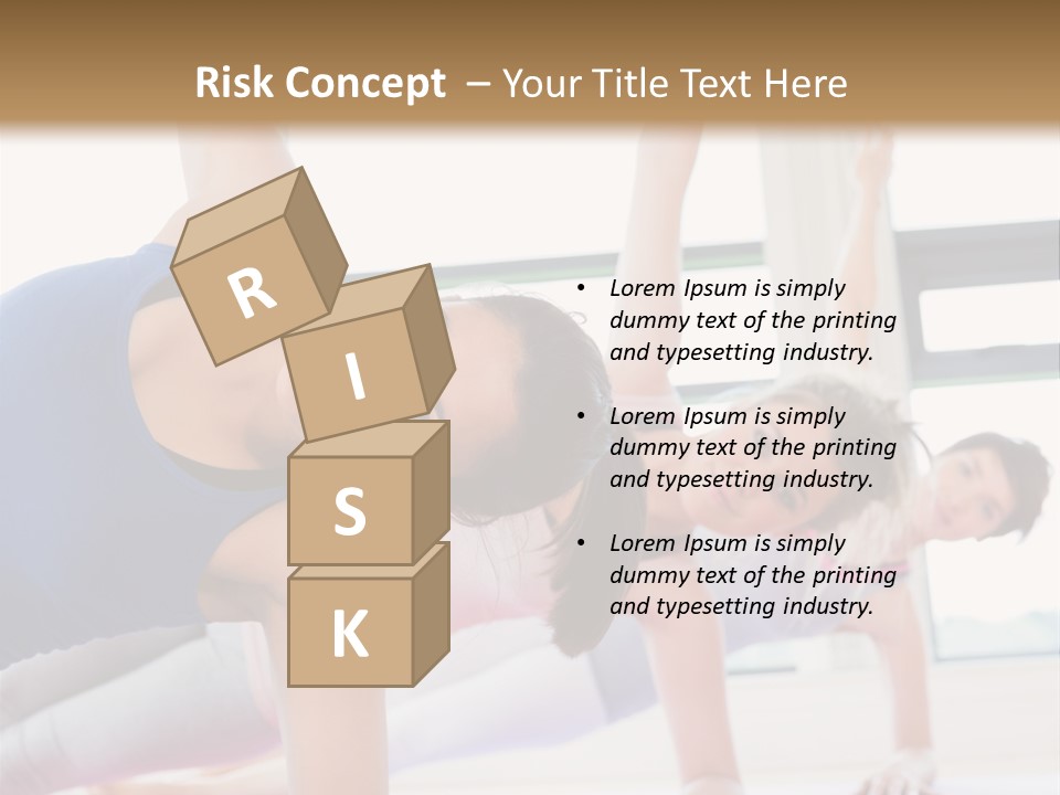 Healthy Smile Fitness PowerPoint Template