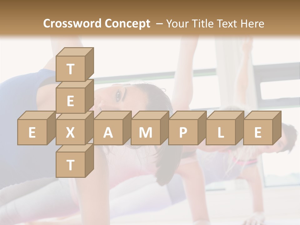 Healthy Smile Fitness PowerPoint Template