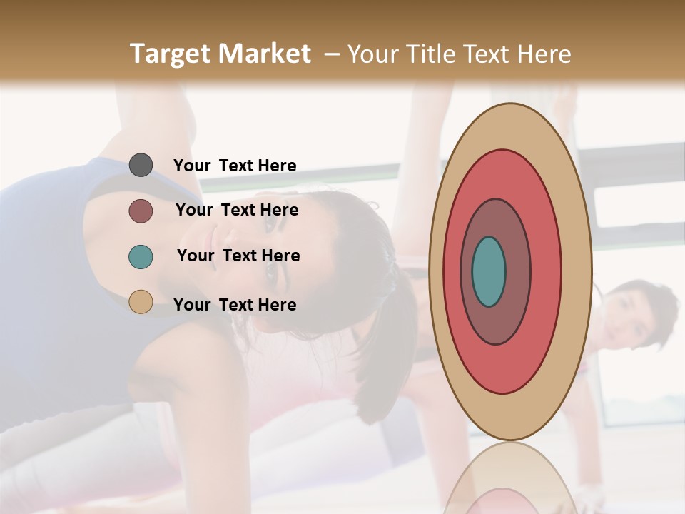 Healthy Smile Fitness PowerPoint Template