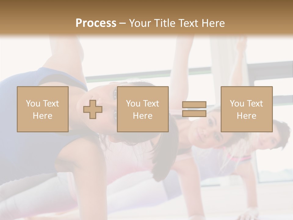 Healthy Smile Fitness PowerPoint Template