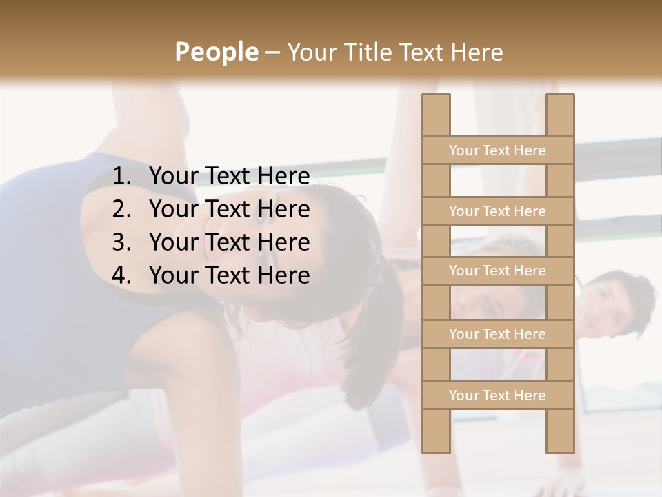 Healthy Smile Fitness PowerPoint Template