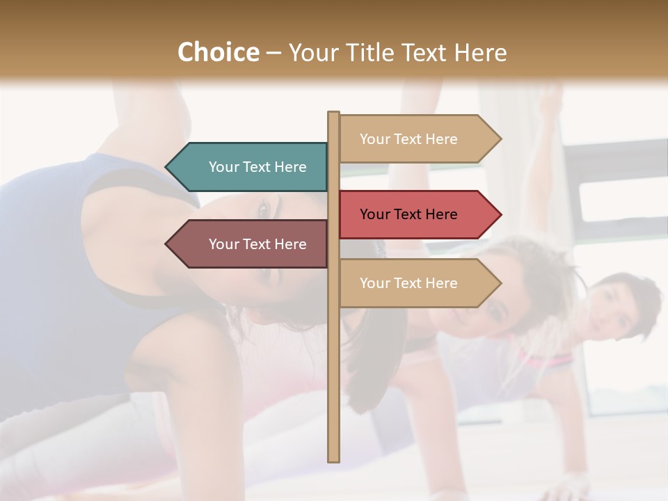 Healthy Smile Fitness PowerPoint Template