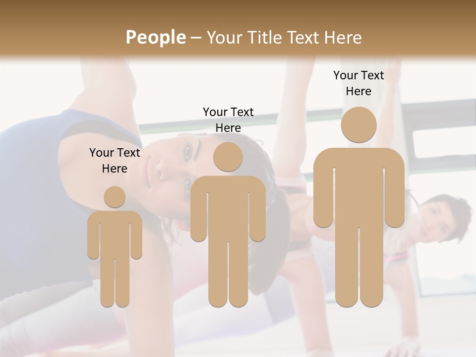 Healthy Smile Fitness PowerPoint Template