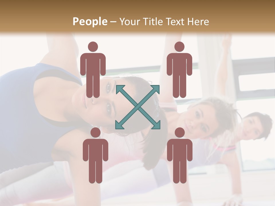 Healthy Smile Fitness PowerPoint Template