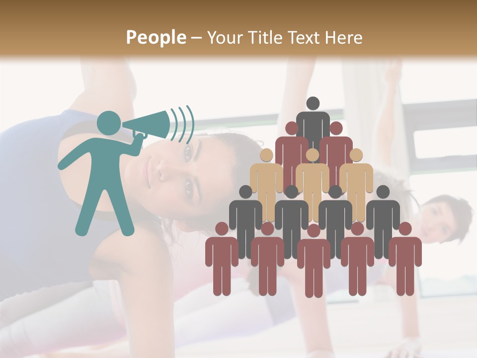 Healthy Smile Fitness PowerPoint Template