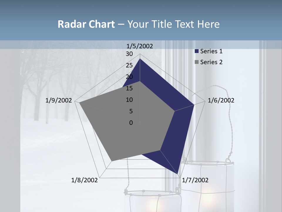 A Couple Of Candles Sitting On Top Of A Window Sill PowerPoint Template