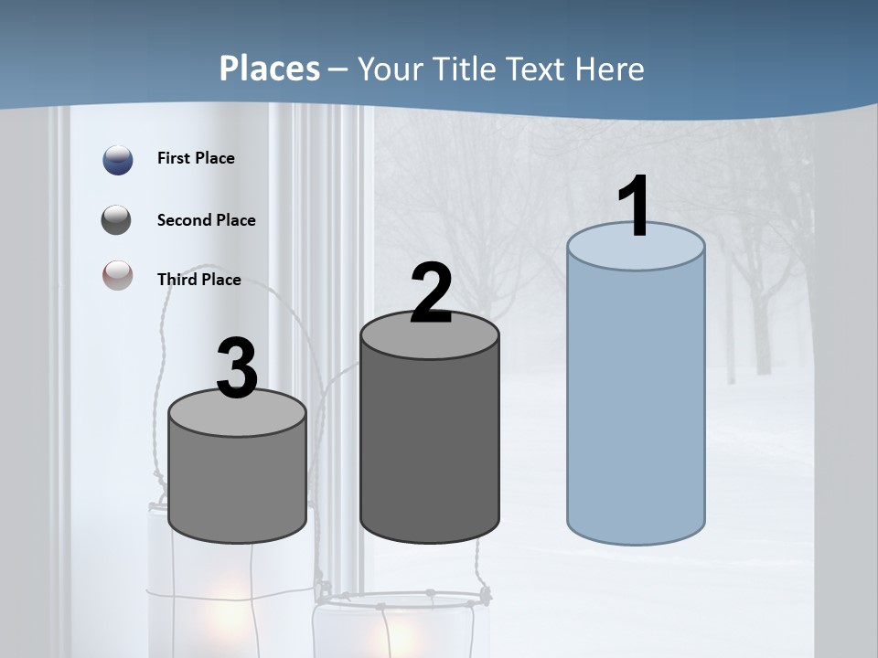 Shelves Sedate Home PowerPoint Template