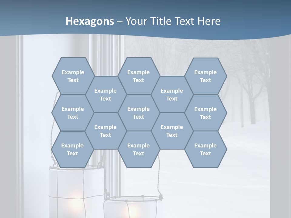 Shelves Sedate Home PowerPoint Template