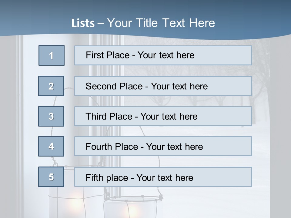 Shelves Sedate Home PowerPoint Template